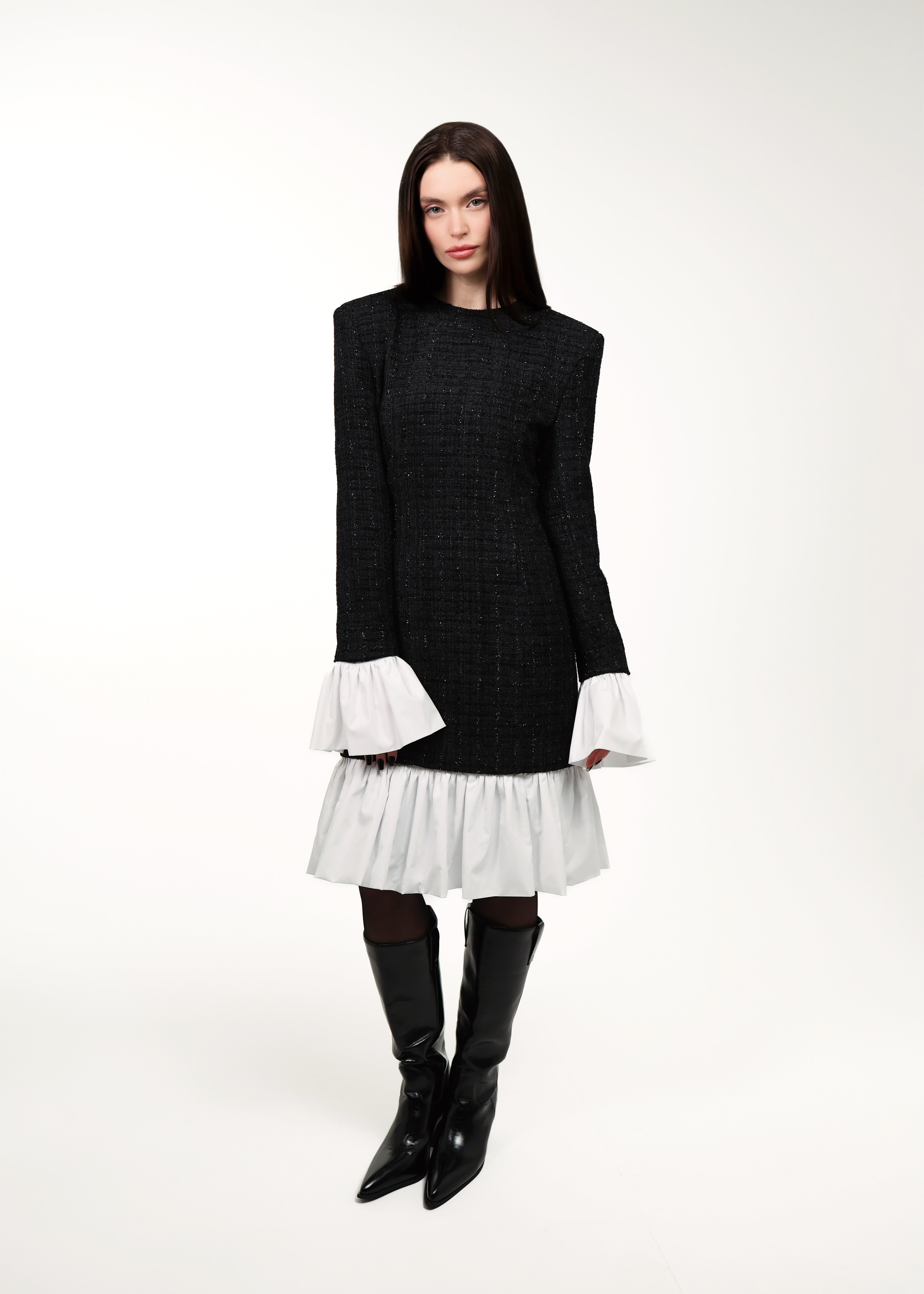 Transformer tweed dress NEW