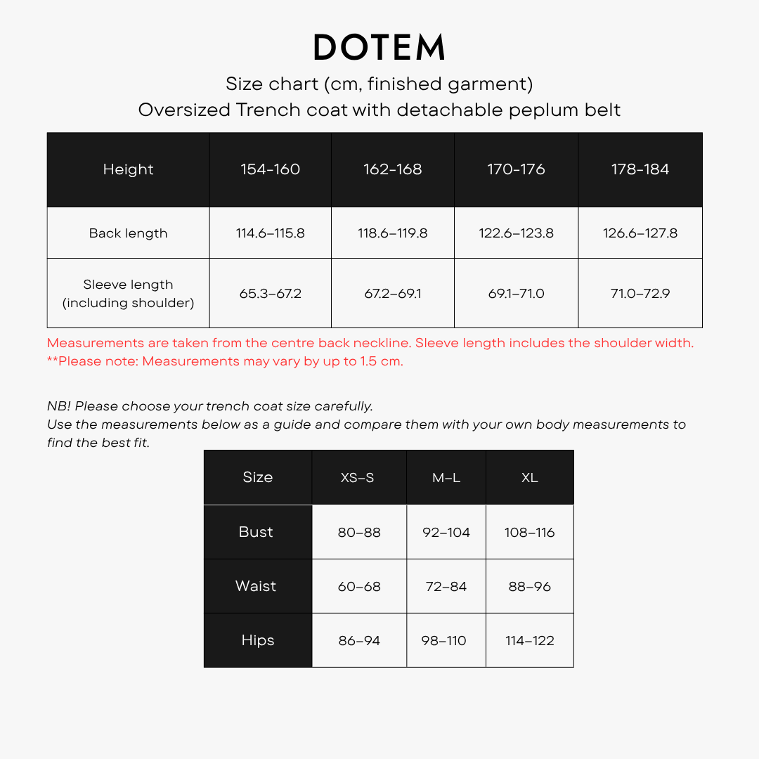 Size guide