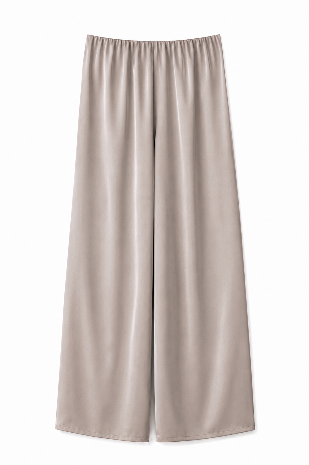 Italian viscose wide leg trousers